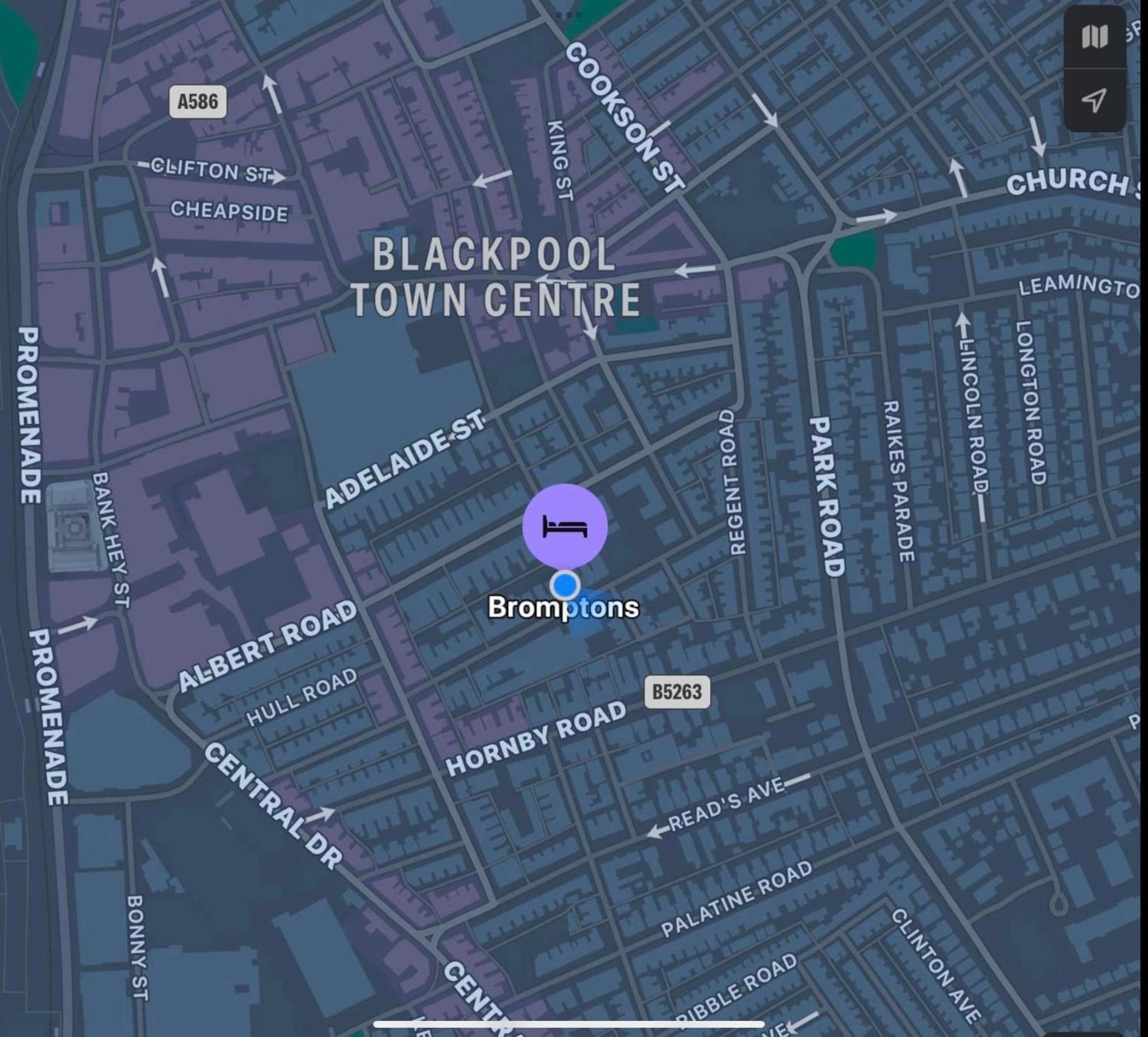 Bromptons Otel Blackpool Dış mekan fotoğraf